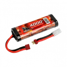 NIMH Racing Pakk Akku 4000 mah 7,2 Volt Tamiya und T Stecker