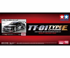 Baukasten Tamiya 1:10 RC Opel Calibra V6 Cliff TT-01E # 300058701